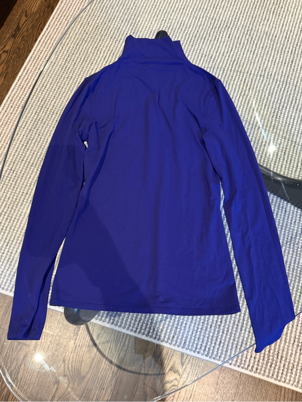lululemon athletica Purple Long-Sleeve Mock Neck Top